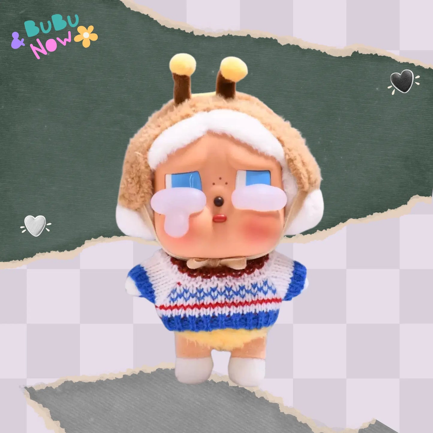 "Sailor Sweater" CryBaby Clothes Handmade Doll Costume Outfit