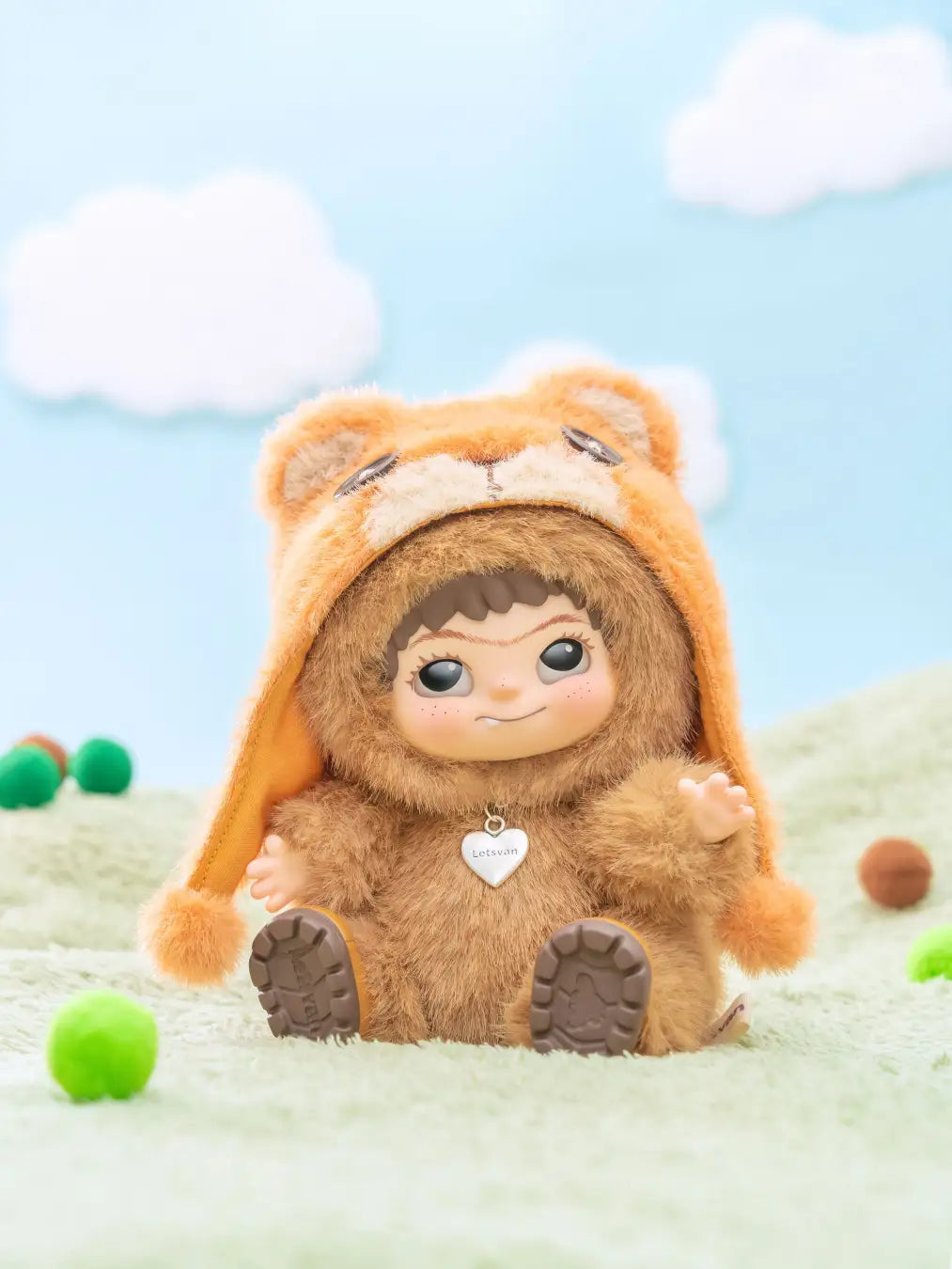 WAKUKU Fuzzy Trendy Fun Party Series Plush Doll Single Blind Box
