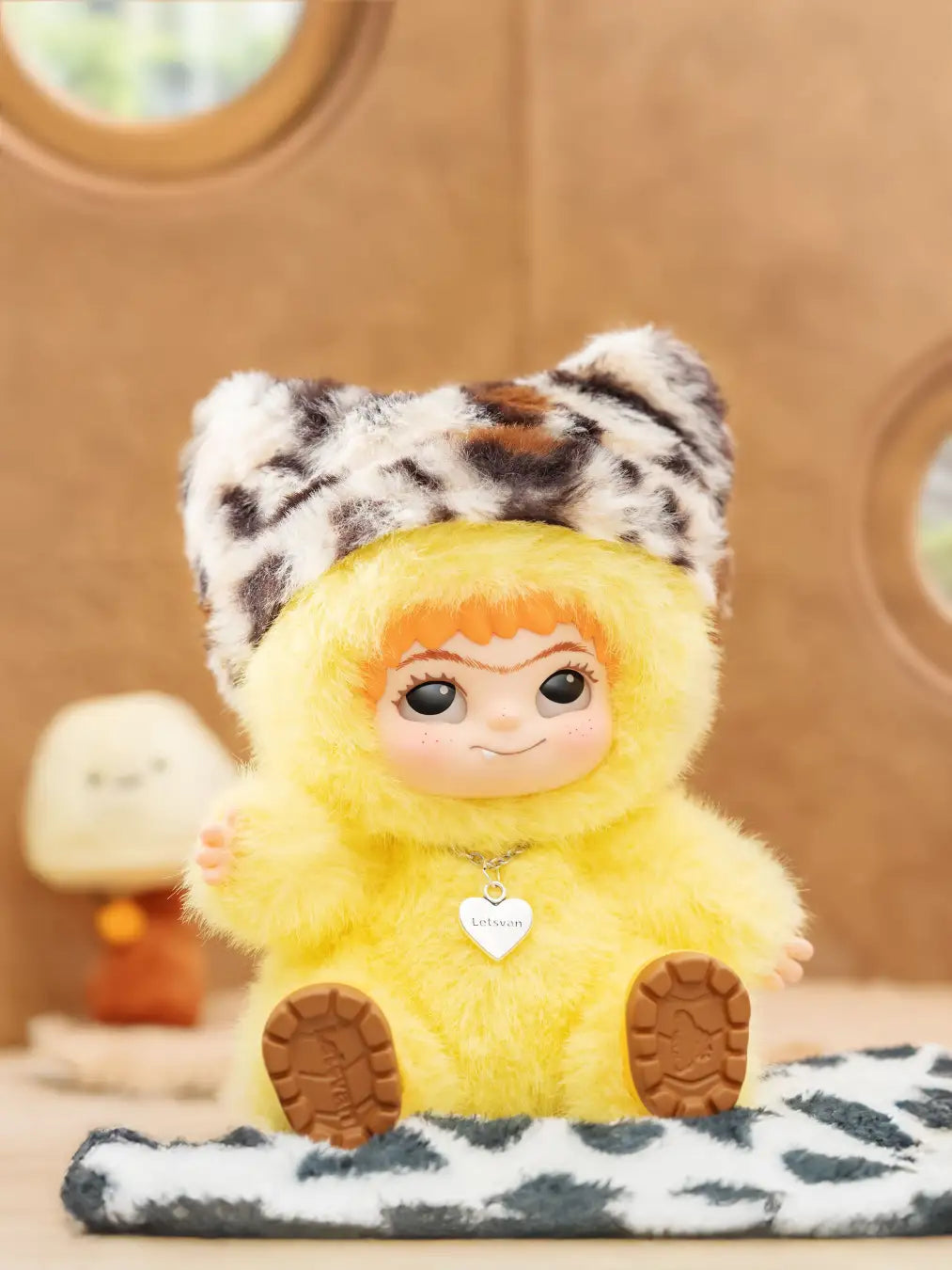 WAKUKU Fuzzy Trendy Fun Party Series Plush Doll Single Blind Box